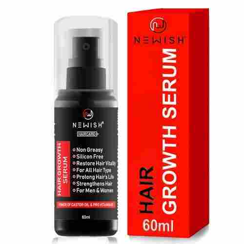 Non Greasy Silicon Free Newish Hair Growth Serum For Men and Women