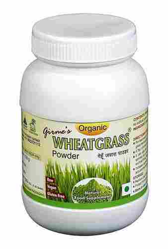 Wheat Grass Powder Bottle 100gm For Medicinal Use With 12 Months Shelf Life