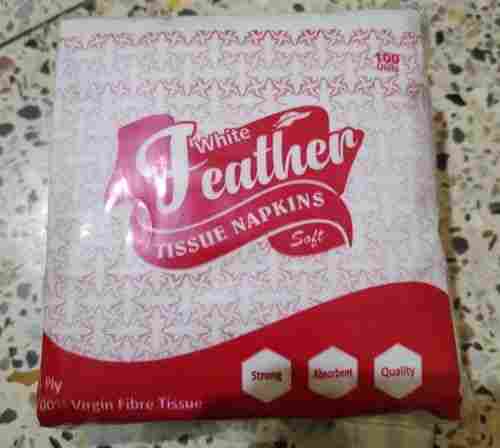 Delicious Taste and Mouth Watering White Tissue Paper Napkin 