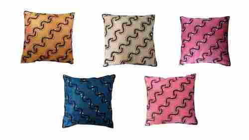 Anti Wrinkle Designer Polyester Fabric,Beaded Cushion Cover For Sofa