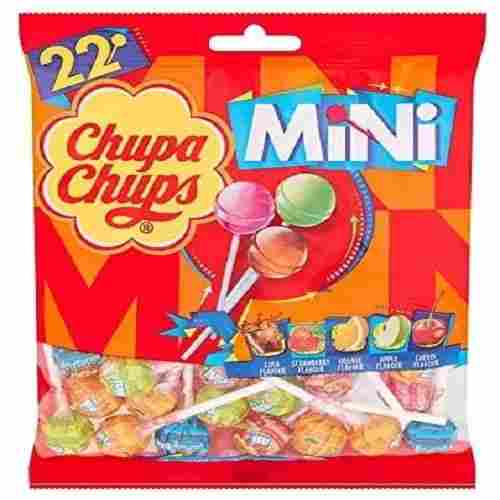 Chupa Chups Mini 22 Assorted Lollipops Candy Packet, 132g