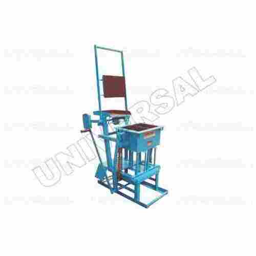 Less Maintenance Free From Defects Color Coated Manual Block Making Machine