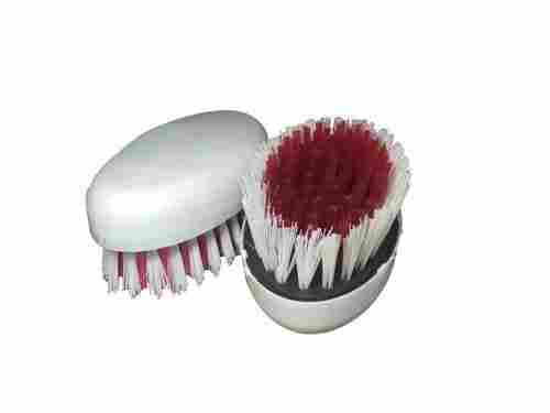 Oval Shape Plastic Cloth Brush With Plastic Base Material And Plastic Bristle