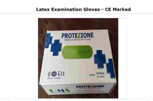 Latex Examination Gloves (Pack Of 100 Pcs)