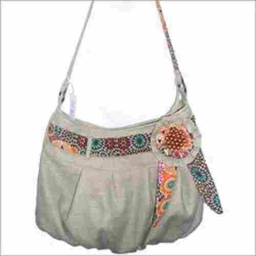 Very Spacious, Designer Cotton Hand Bags With High Weight Bearing Capacity
