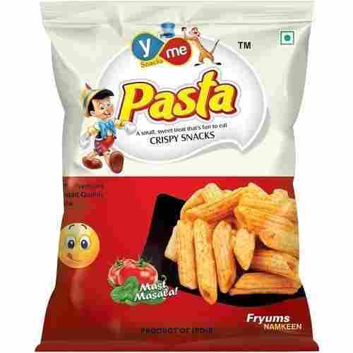 100% Premium Quality Pasta Crispy Snacks Red And White Color Pack Size 200 gm