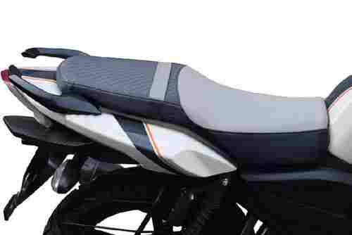 Grey Color Two Wheeler Seat Cover for TVS Bike