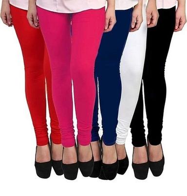 Multi Color Ladies Cotton Multi-Color Comfy Pro Churidar Western Wear Legging