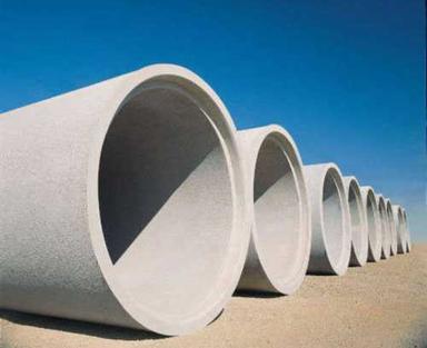 Moisture Resistant Round Shape Grey Cement Concrete Pipe For Industrial Use Warranty: 1-5 Year
