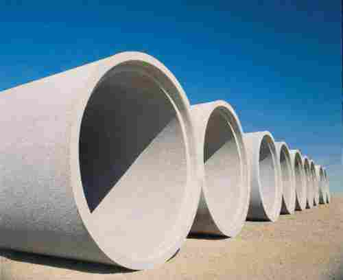 Moisture Resistant Round Shape Grey Cement Concrete Pipe for Industrial Use