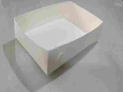 Recyclable And Disposable White Food Double Poly-Coated Paper Boat Tray