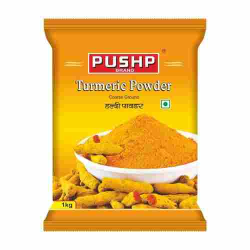 100% Pure And Organic Pushp Brand Turmeric Powder Pack Size 1 Kg