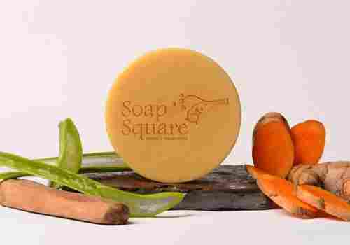 100% Herbal Anti-Acne Sandalwood, Turmeric And Aloe Vera Butter Body Bath Soap