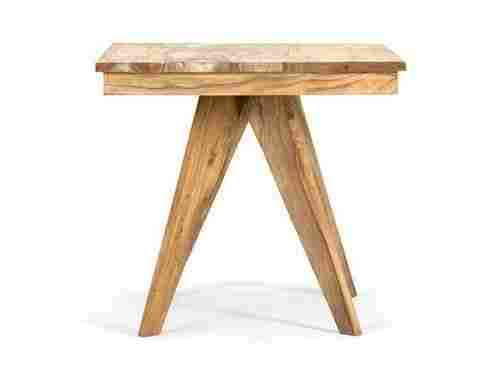 Square Shape Folding Solid Mango Wood Dining Table for Restaurant
