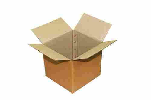 100% Eco-Friendly and Biodegradable Plain Brown Folding Paper Box for Packaging