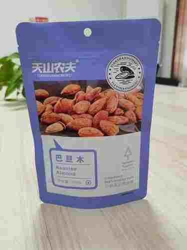 Stand Up Zipper Pouches for Packaging Nuts WithHDPE Plastic Materials