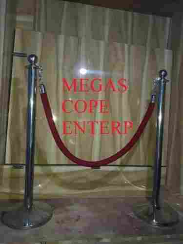 Fancy Stainless Steel Que Manager (Stanchions) For Commercial And Public Events