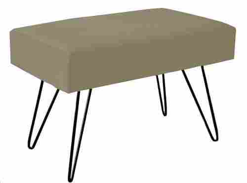 Rectangular Shape Grey Color Iron Wire Side Stool, Size 62x40x36