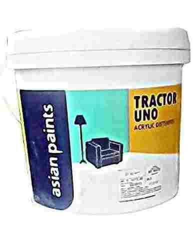 Asian Paint Tractor Uno Acrylic Distemper White Pack Size 4 Ltr