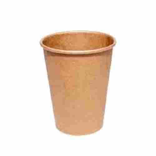 Eco Friendly Disposable 10oz Kraft Single Wall Brown Paper Cup