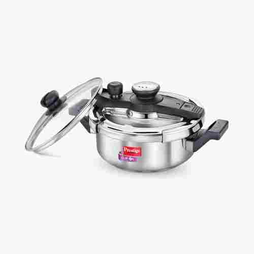Low Weight And Fast Heat Transfer Prestige Aluminium Pressure Cooker With Swach Lid 3 L