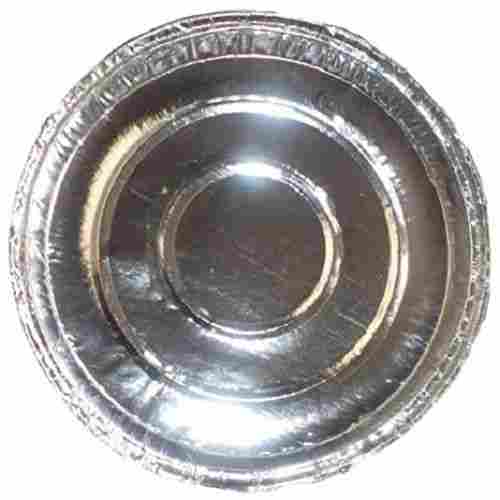 Silver Coated Disposable And Ecofriendly Paper Plates For Weddings, Birthday Celebrations And Catering