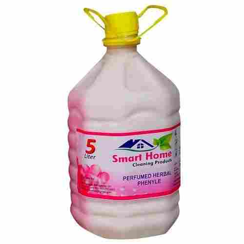 Smart Home Perfumed Herbal Lemon Fragrance White Phenyl For Flooring, 5 L