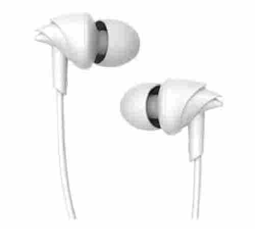 Bassheads 100 In Ear Wired White Mic Earphones With Adjustable, Clear Sound, High Base Quality
