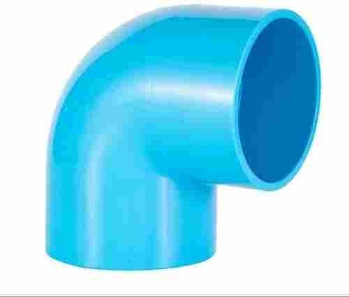 Crack Proof And Excellent Quality 110mm Sky Blue Color PVC Elbow For Pipe Fittings