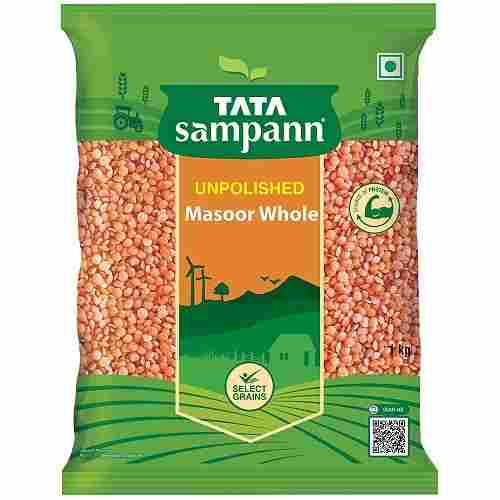 Whole Unpolished Masoor Dal 1kg(High Fibre And Protein)