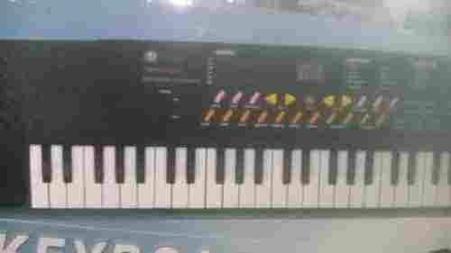 37 Key Piano Keyboard Toy With Dc Power Option, Recording And Mic Black Color