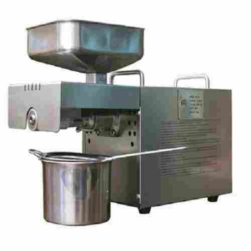 Expeller Type Domestic Automatic Small Oil Press Machine, Capacity 3-6 Kg/Hr