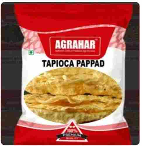 Soft Tasty And Ready To Eat Tapioca Pappad With Hygienically Packed And Free From Impurities