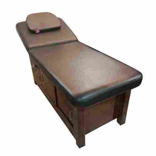 Light Brown Parlour Massager Portable Bed Bed For Beauty Parlor