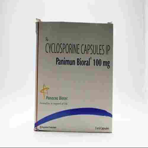Cyclosporine Capsules Ip Panimun Bioral 100 Mg Capsule