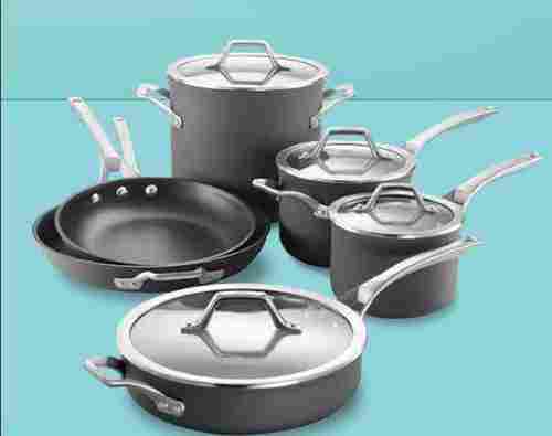 Polished 5 Pcs Cookware Set for Home, Hotel, Mess, Restaurant, Kitchen, Etc