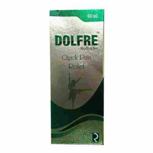 Dolfre Roll On Quick Pain Relief Oil, 60 Ml