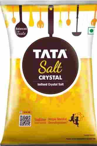 Pure Safe Iodized Refined Low Sodium Natural Tata Salt Crystal 1kg