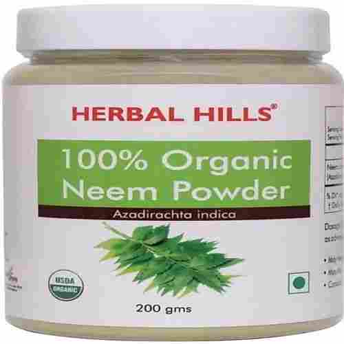 Ayurvedic Harbal Hills Organic Neem Powder 200 gms