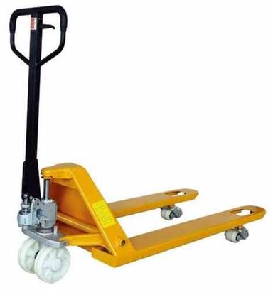 Black Yellow Industrial Use Mild Steel Pallet Stacker For Lifting Goods Power Source: Electric