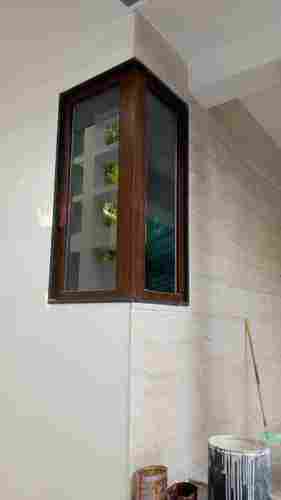 Fine Finished Termite Proof Wooden Corner Window Frames For Home