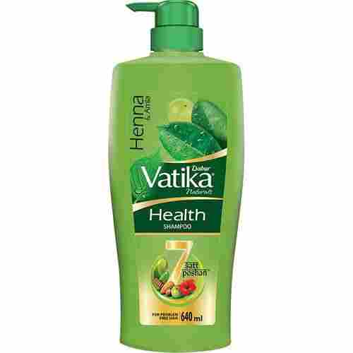 Dabur Vatika Health Shampoo With Henna And Amla, Pack Size 640 ml