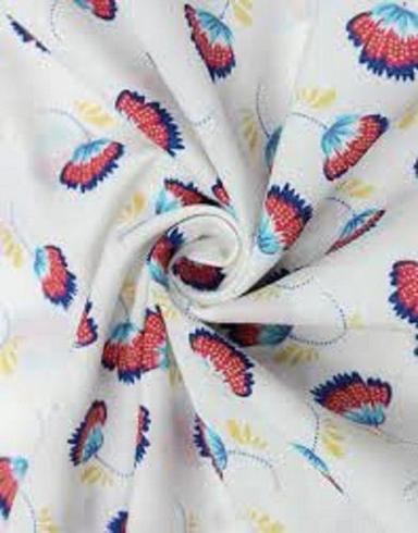 Multi High Design And Elegant Light Weight White Color Cambric Material Cotton Fabric