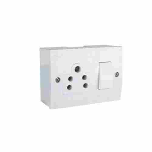 Powder Coated Plastic White Color Electrical Switch Box