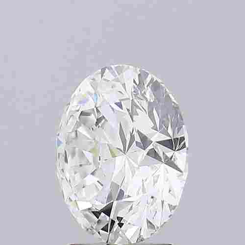 Shiny Round Shape CVD Diamond With 3.53 F VS1 And Certified By IGI Stone