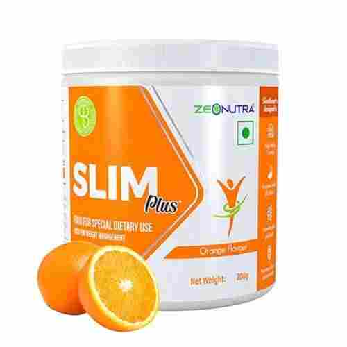 Slim Plus Orange Flavor 100% Vegetarian Weight Loss Supplement Powder