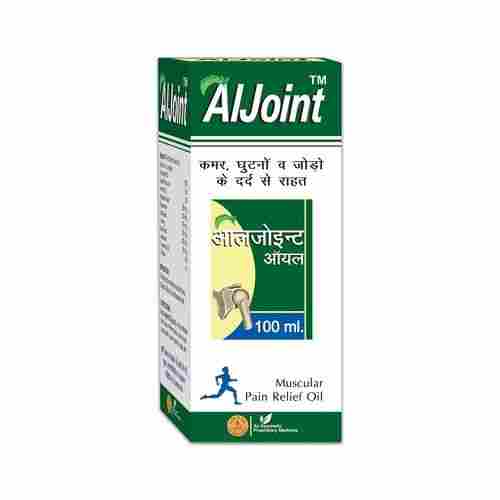 Aljoint Joint And Muscle Pain Relief Oil