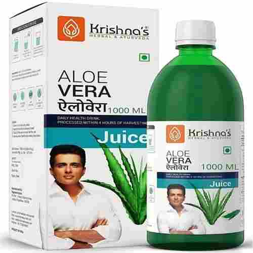 100% Natural Herbal And Ayurvedic Krishna Herbal Aloe Vera Complete All Round Tonic, Pack Of 1
