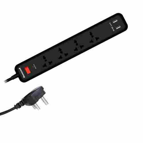 Honeywell 4 Out + 2 USB Surge Protector with Master Switch And 5V Voltage