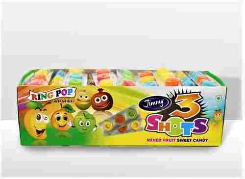 Tasty And Delicious Multi Color Mixed Fruit Sweet Poppins Candy, Pack Of 1